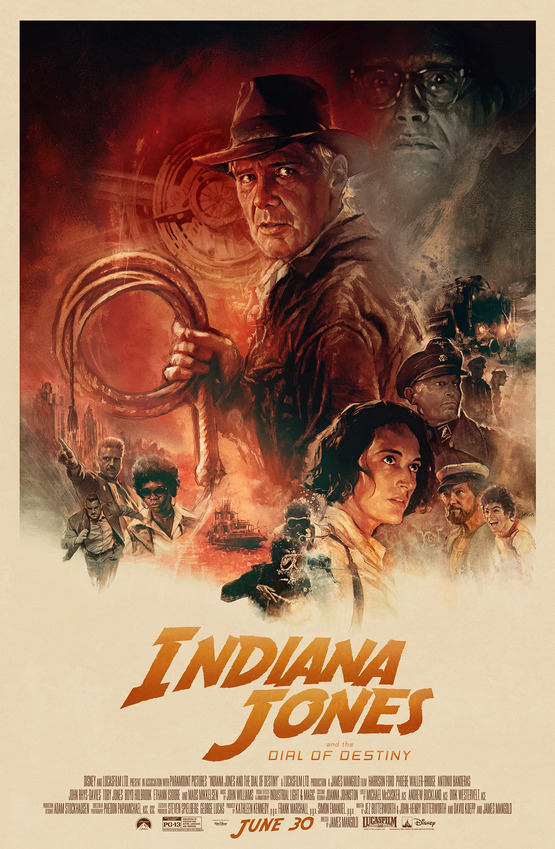 Indiana Jones and the Dial of Destiny - Official Movie Poster