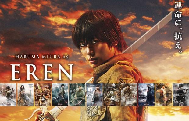 Primele cadre din live action-ul cu Attack on Titan