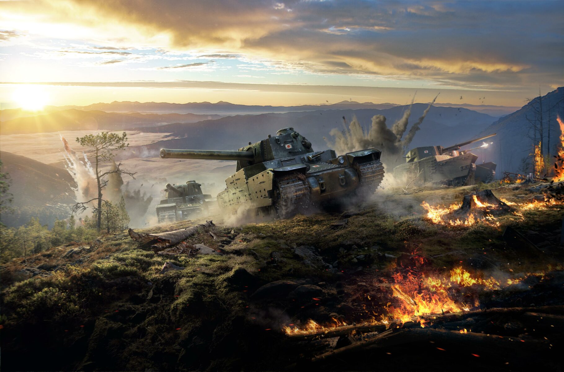 Фото wot. Танковое сражение World of Tanks. Пейзажи с танками. Обои танки. Пейзаж с танком.