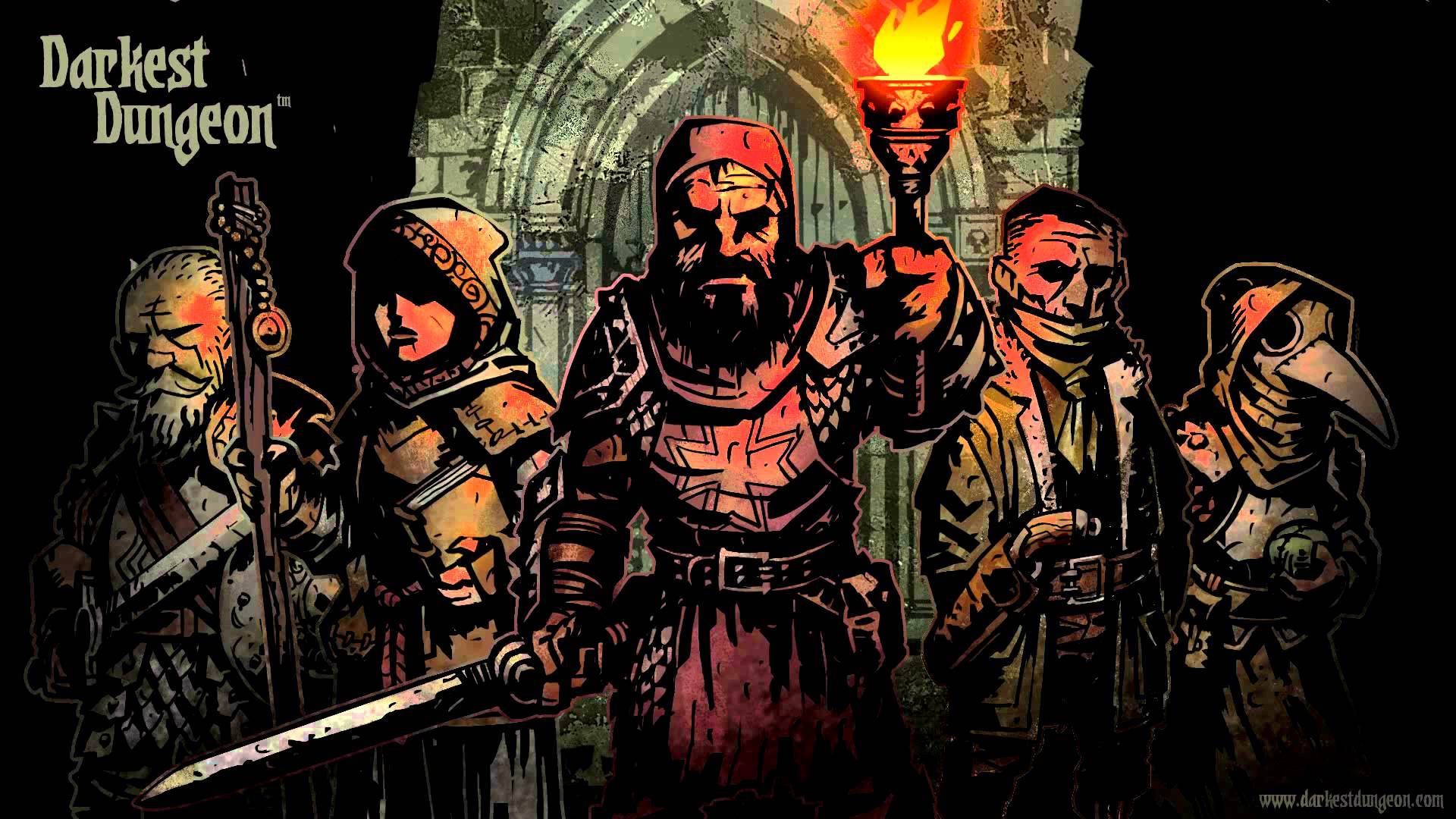 Darkest dungeon dlc. Darkest dungeon 2 герои. Darkest dungeon dlc. Даркест данжен бой. Darkest dungeon безумие.
