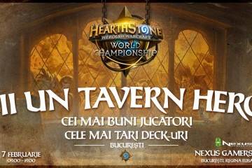 Hearthstone Taver Hero în Nexus Gamers Pub