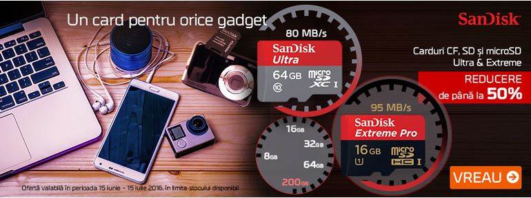 Sandisk reducere