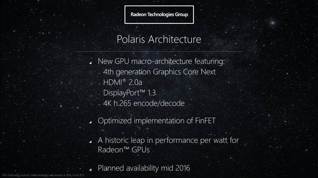 Radeon Technologies Group Graphics 2016
