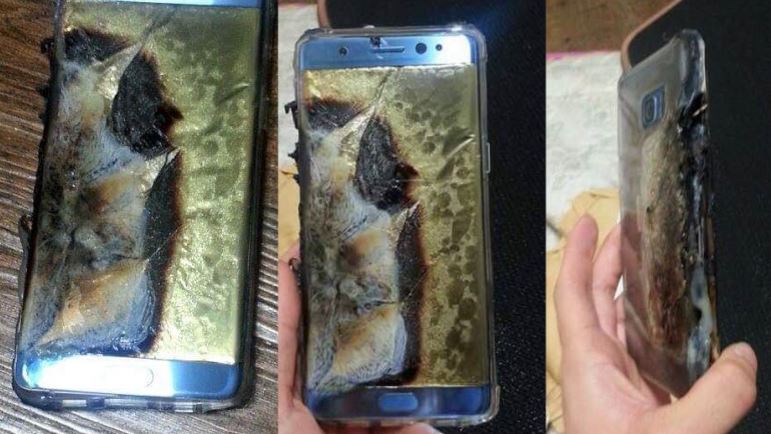 Samsung Note 7 este un telefon bombă… la propriu