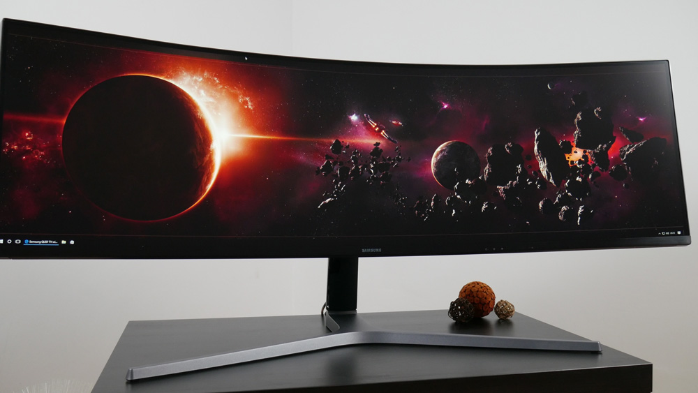 Review Cel Mai Lat Monitor Din Lume Samsung Chg90 Overheat Ro