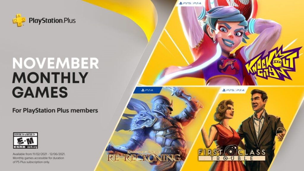 ps plus noiembrie